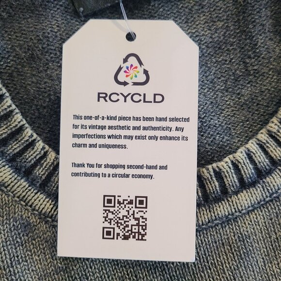 Lyle & Scott Scotland Sweater Jumper Combed Cotton Green Crew Neck L Forestcore - Picture 9 of 10